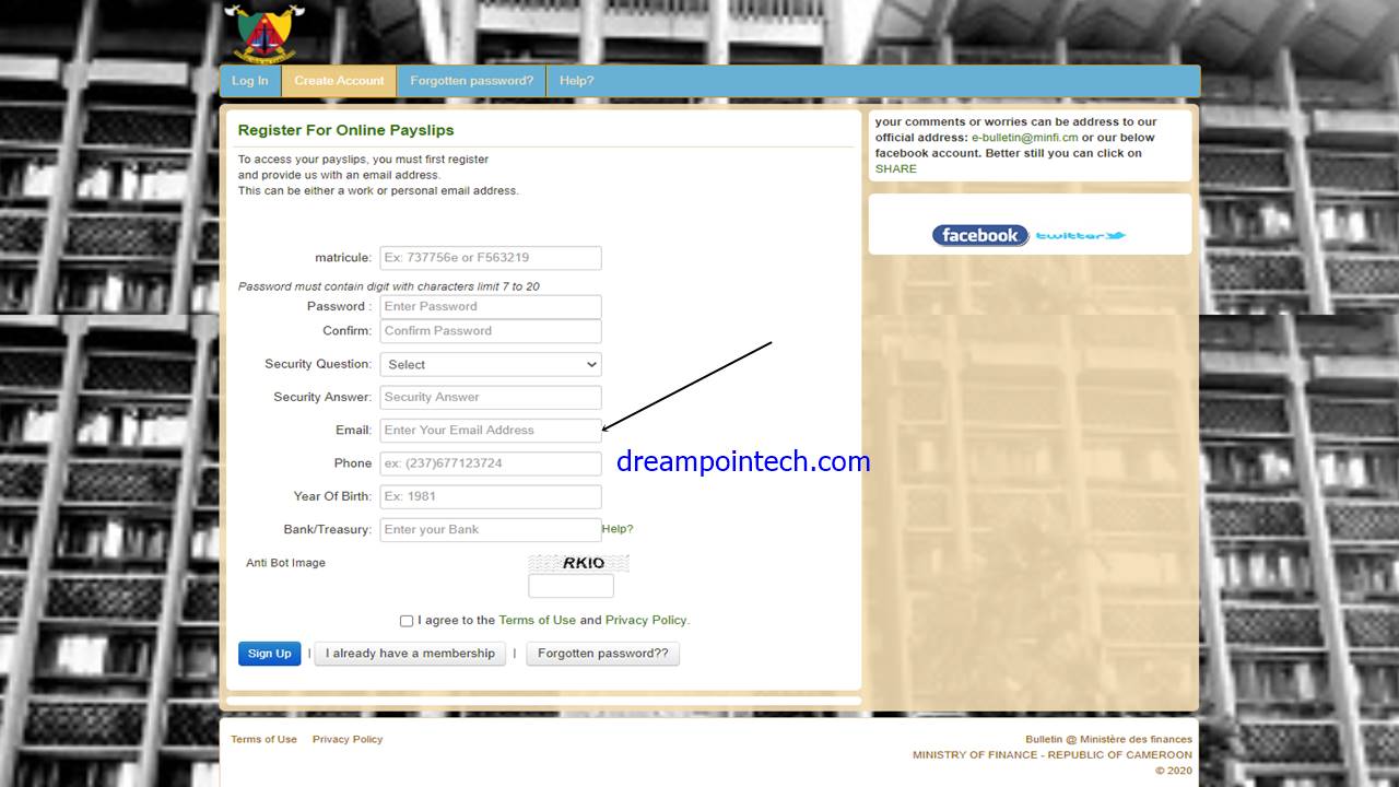 How To Download and Print Your Monthly Payslips Online in Cameroon For Free. Comment telecharger le Bulletin De Solde En Ligne Gratuit.
