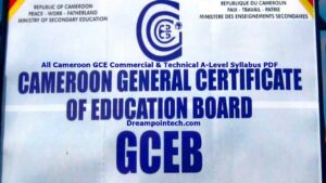 All Cameroon GCE Commercial & Technical A-Level Syllabus PDF