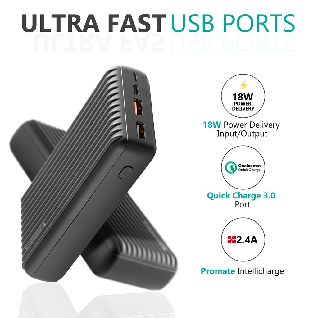 2. Promate 30000mAh Power Bank 2. Promate 30000mAh Power Bank