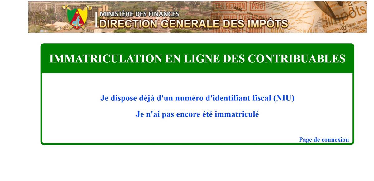 Pour ceux qui n’ont pas encore une immatriculation fiscale, la démarche à suivre est la suivante: Pour ceux qui n’ont pas encore une immatriculation fiscale, la démarche à suivre est la suivante:
