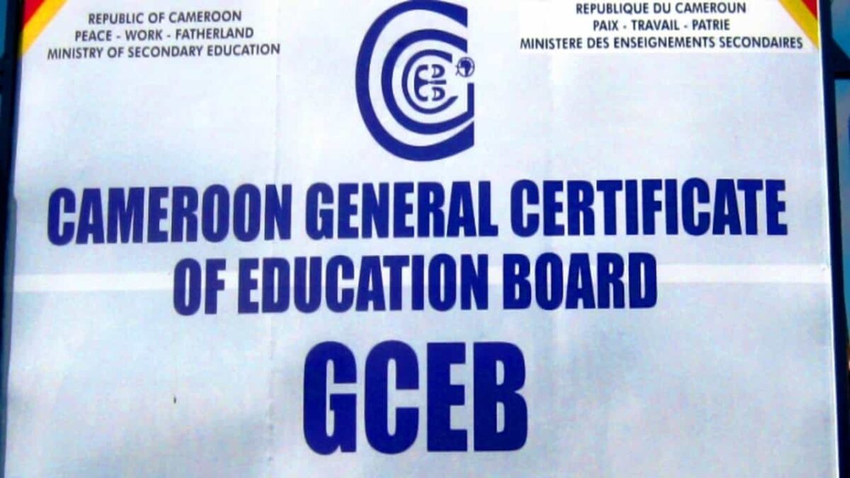 Cameroon GCE 2025 O/A-Level Results PDF