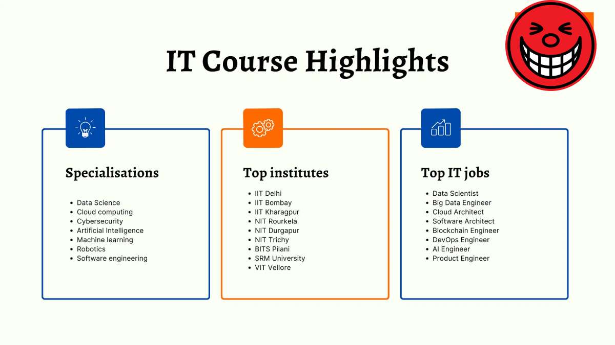 IT Courses and possible job opportunities