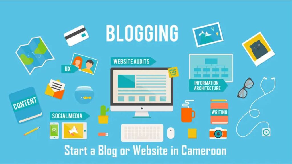 Blog or website in Cameroon