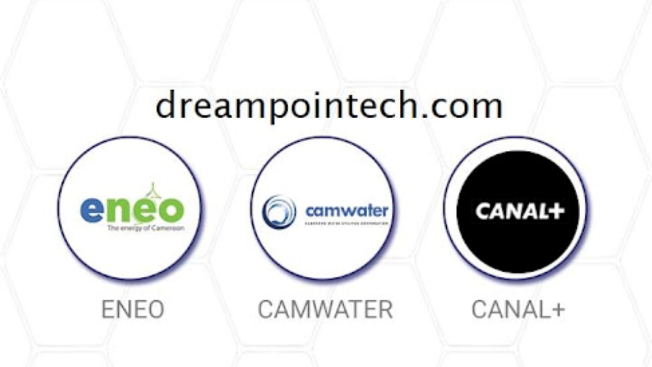 Picture of the section reserved for the payment of Camwater and ENEO bills