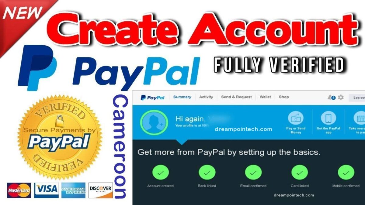 Create a Verified PayPal Account in Cameroon