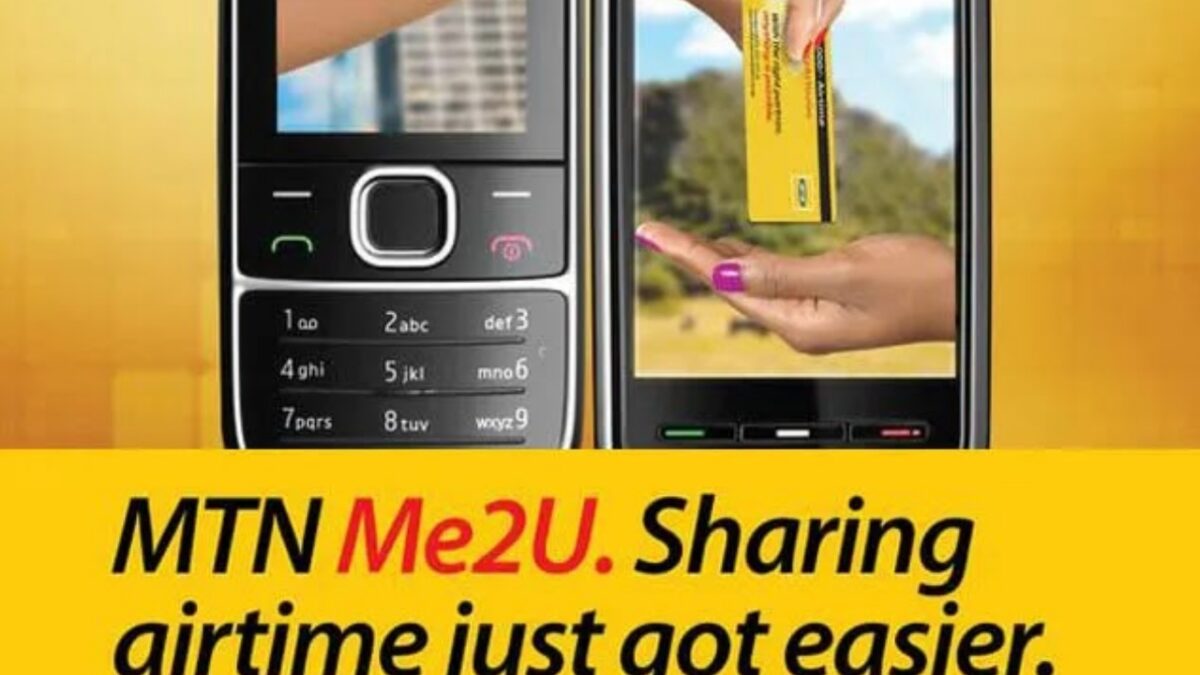 Unblock MTN Me2U Account