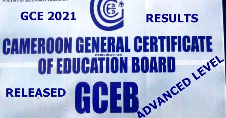 Cameroon GCE Advanced Level Results Free PDF